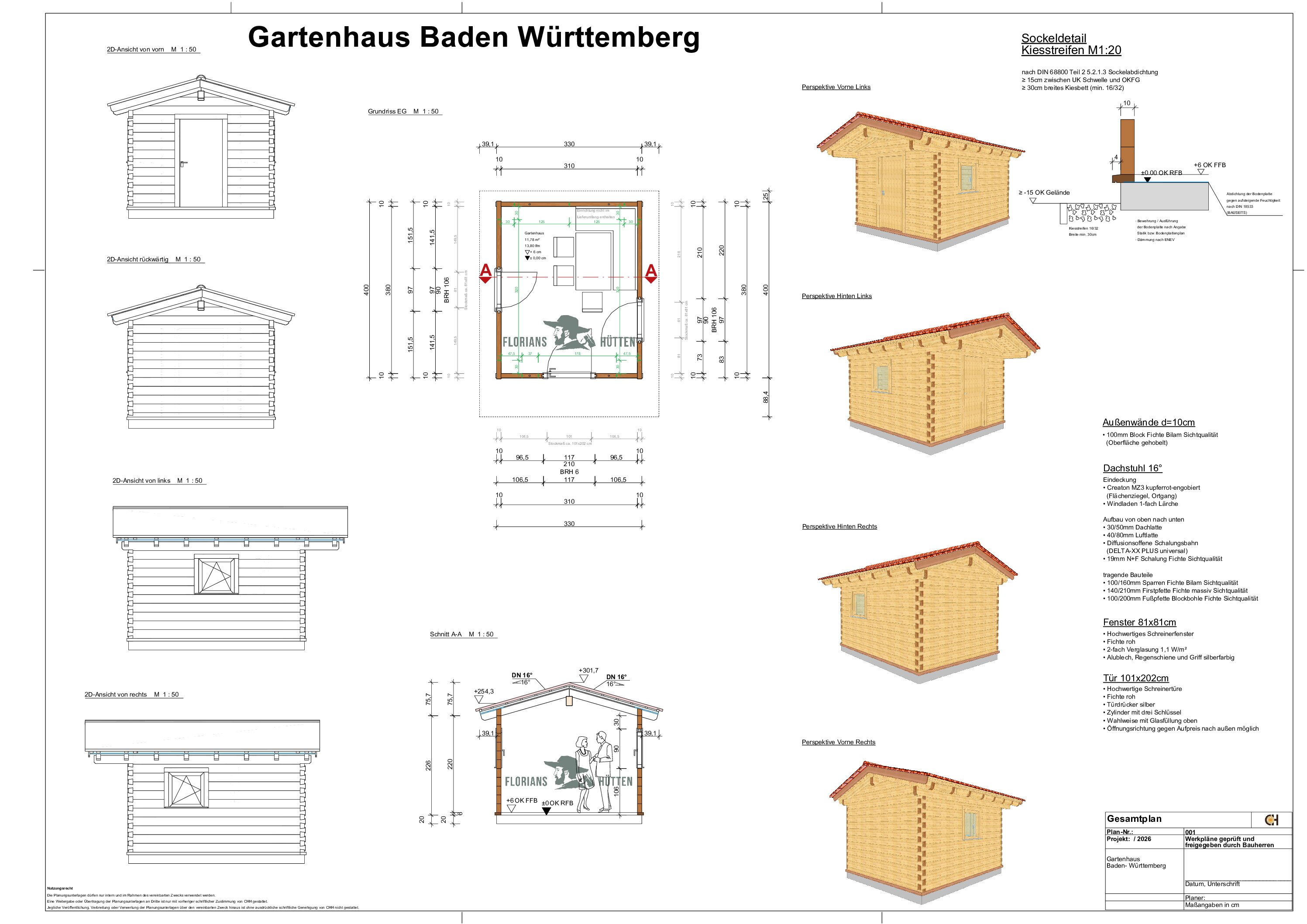 Gartenhaus Baden Württemberg – Bild 5